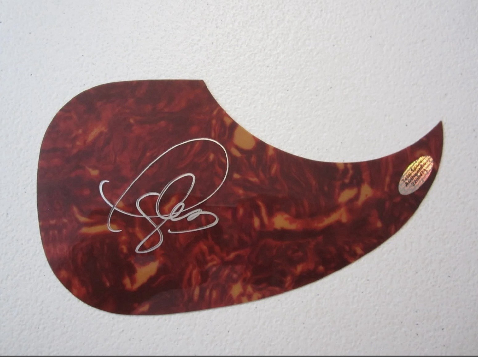 Authentic Taylor Swift Signed Pick Guard W/ COA