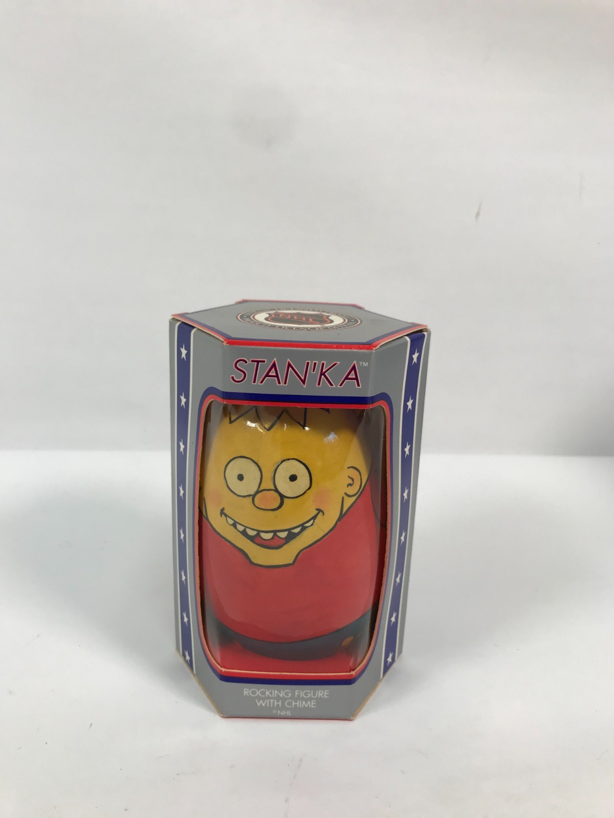 VTG 1990s STAN'KA ROLY-POLY/WOBBLE FIGURINE ANIMATION CHARACTER HAND-PAINTED