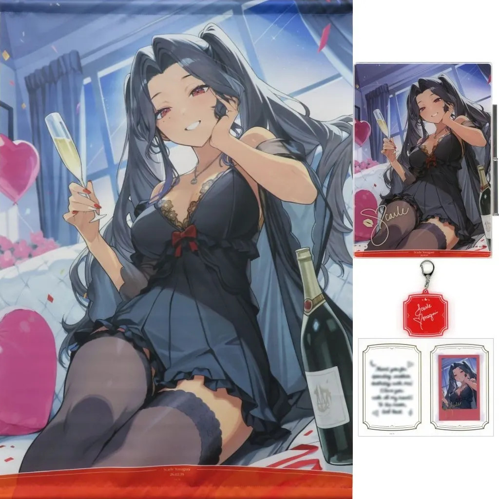 Adult Collectible Nijisanji EN Scarle Yonaguni Full Celebration Goods Set Collec