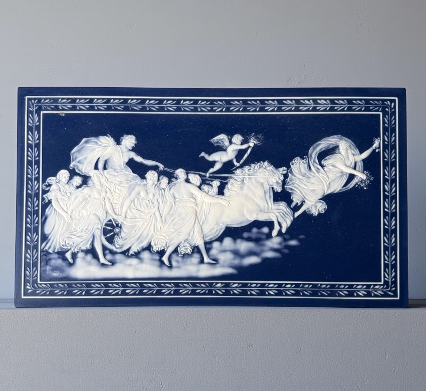 Vintage Villeroy & Boch Aurora Phanolith Plaque 1978 Ltd Ed 1089/5000 Rare