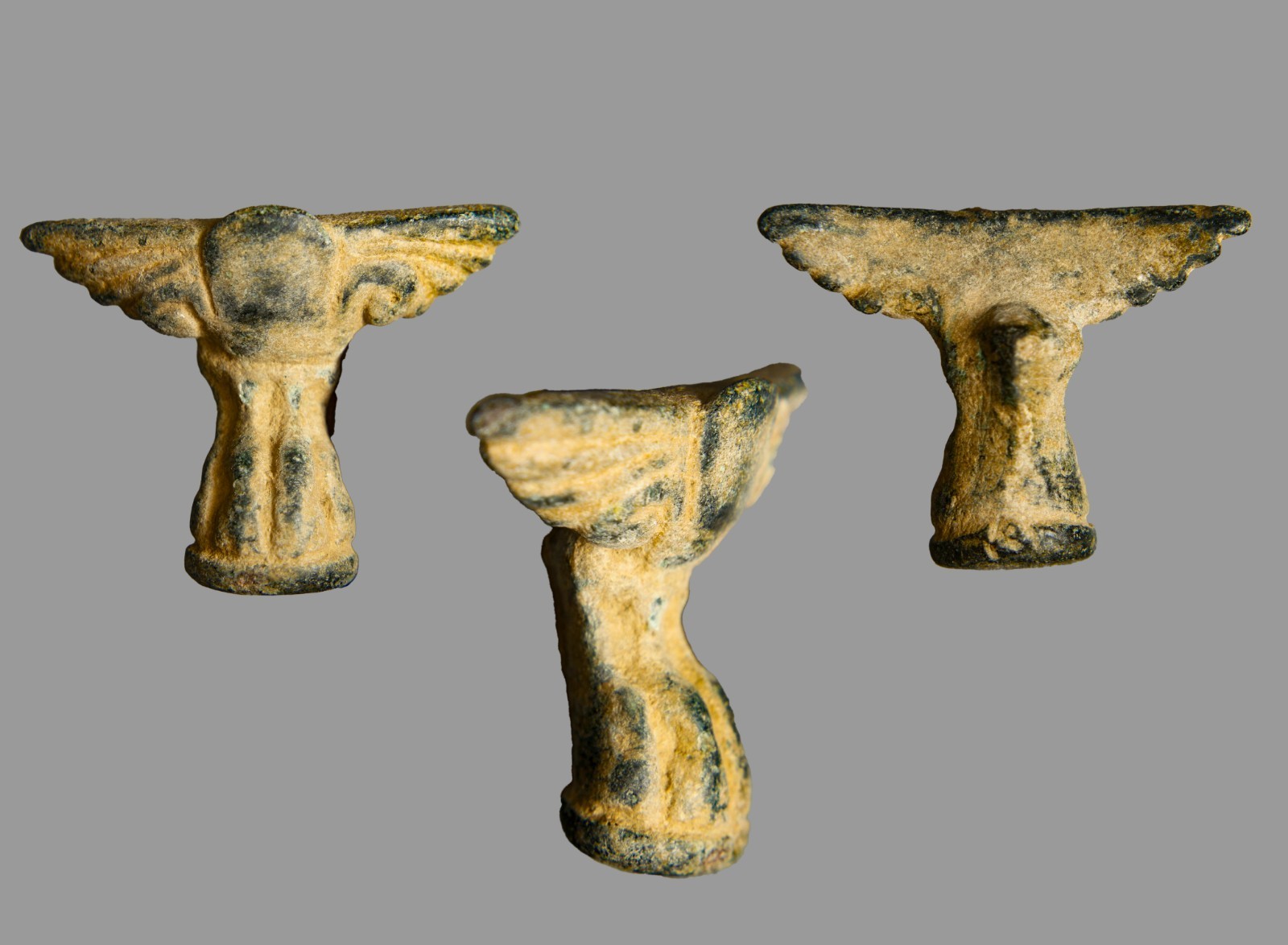 Ba\'al Demon Worship Idol Phoenician Canaanite 1200BC Antiquity Bat Lion Paw Ba\'al Demon Worship Idol Phoenician Canaanite 1200BC Antiquity Bat Lion Paw