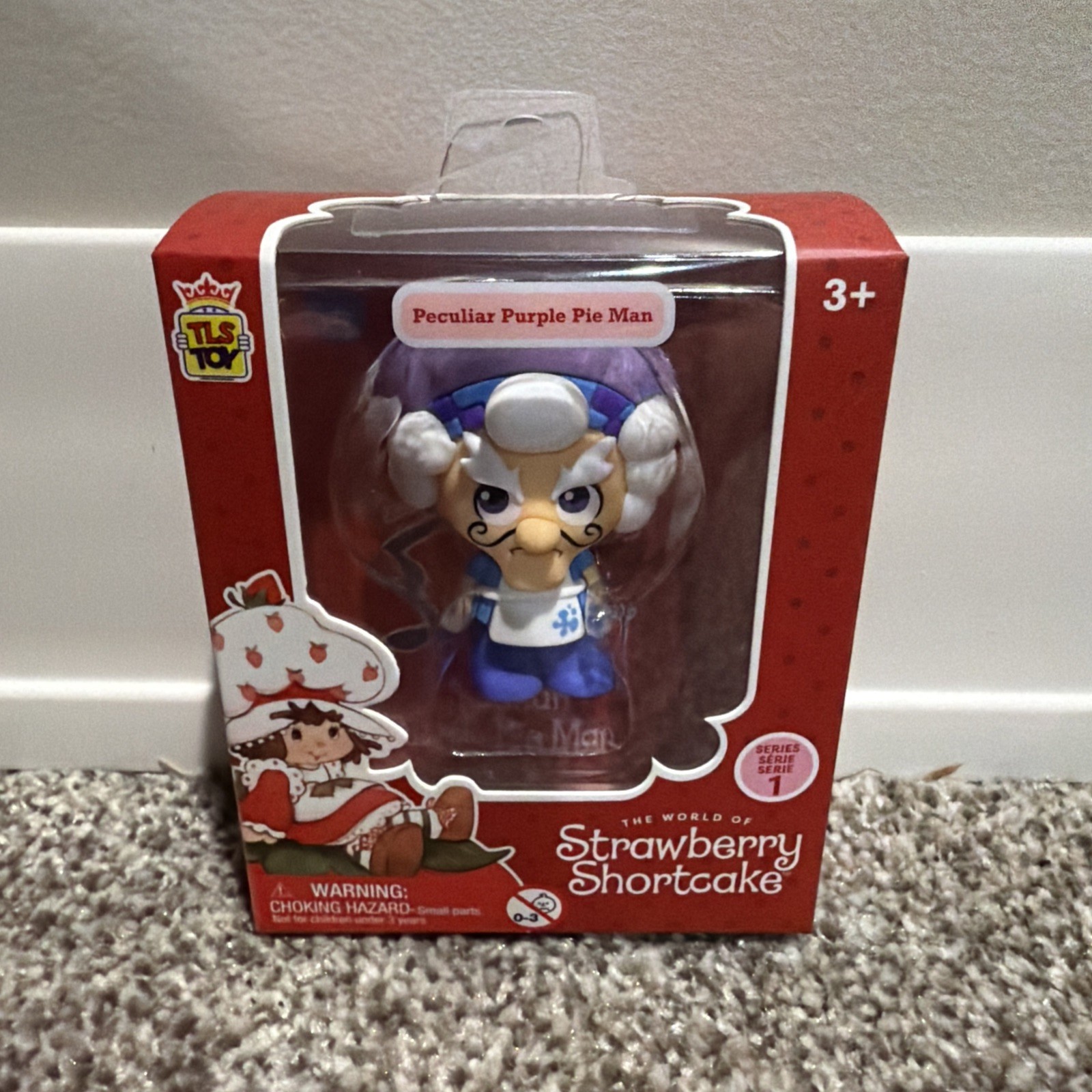 VHTF Strawberry Shortcake Peculiar Purple Pie Man CheeBee Cuties TLS Figure Rare