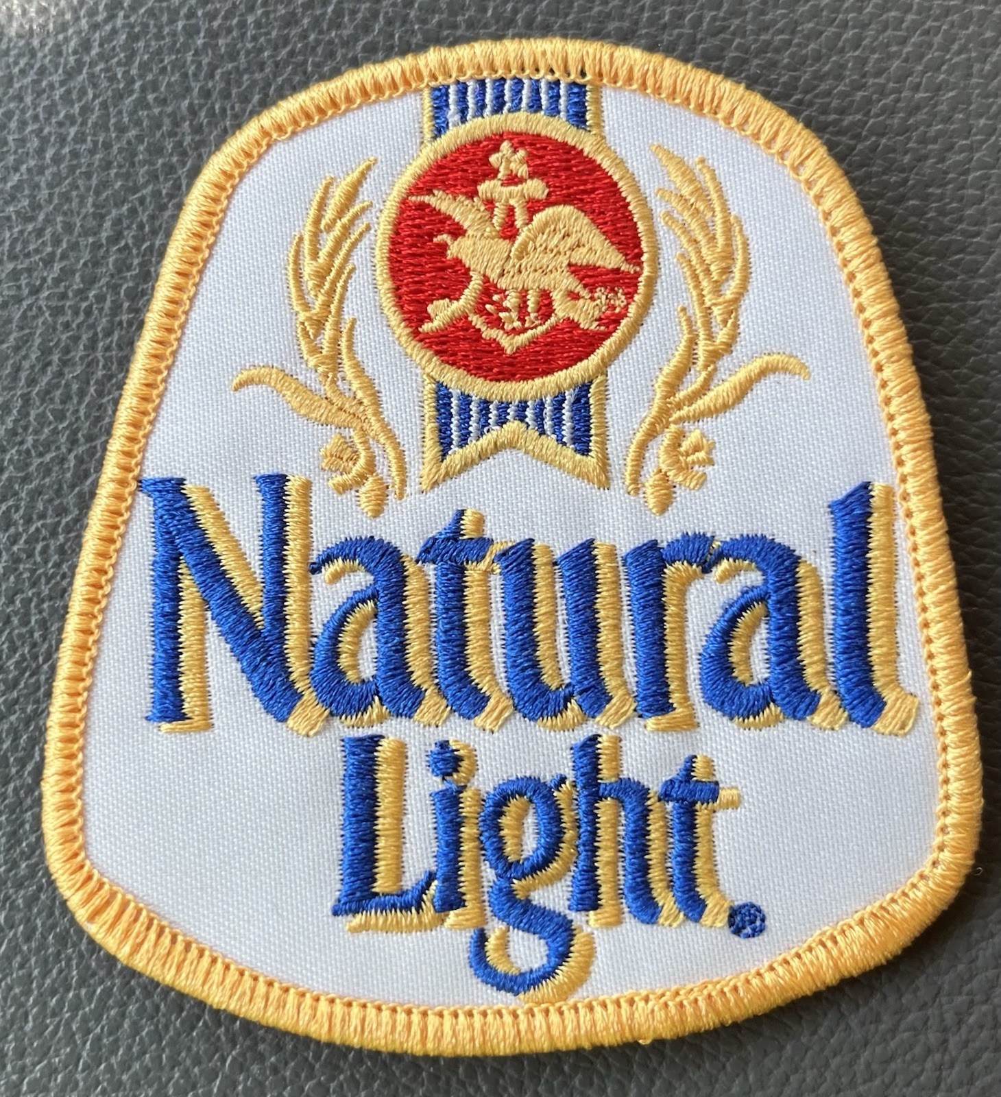 Natural Light Beer Natty Light Vintage Style Retro Iron Sew On Patch Cap Hat