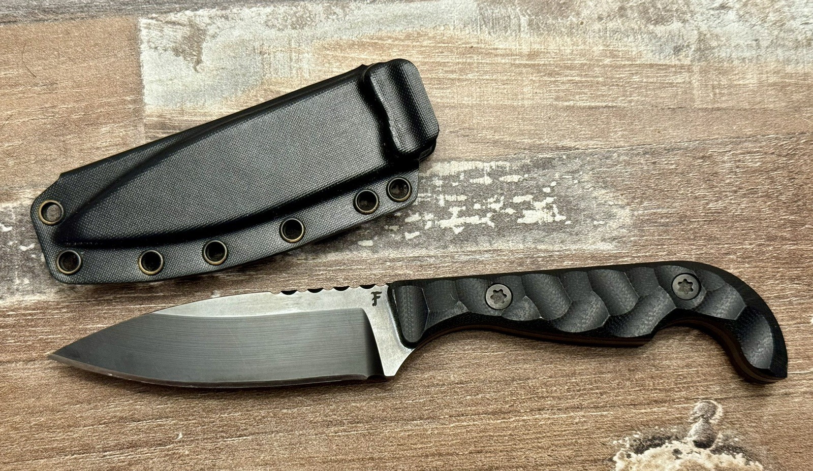 FOG x Wolf Forty Designs SEAF Jr Knife – Original Drop – Discontinued – Used