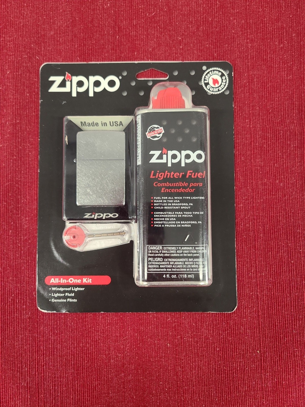 Zippo 24651 All-in-One Lighter Kit New