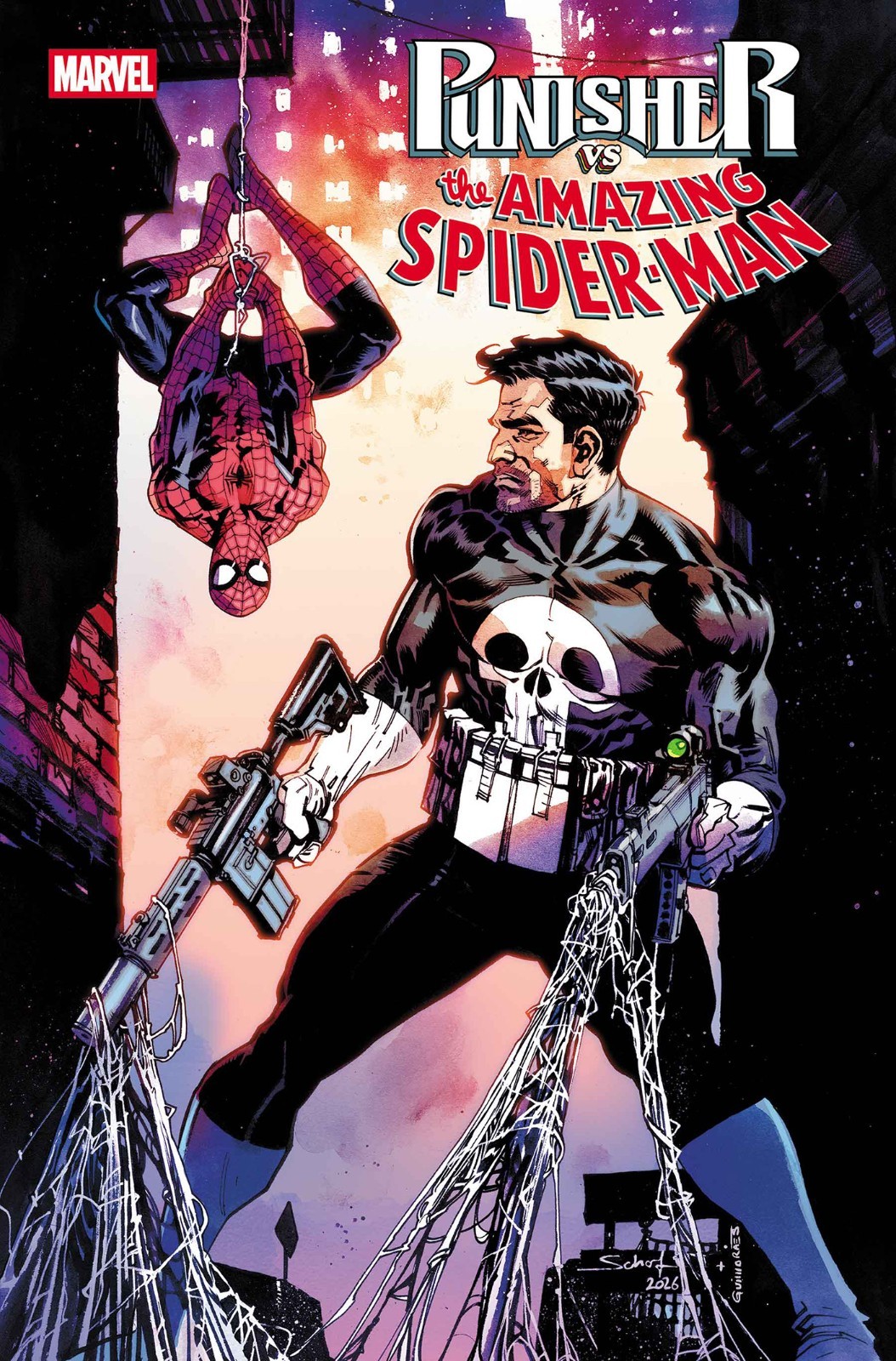 Punisher vs Spider-Man (2026) #1 2 Marvel Comics COVER SELECT