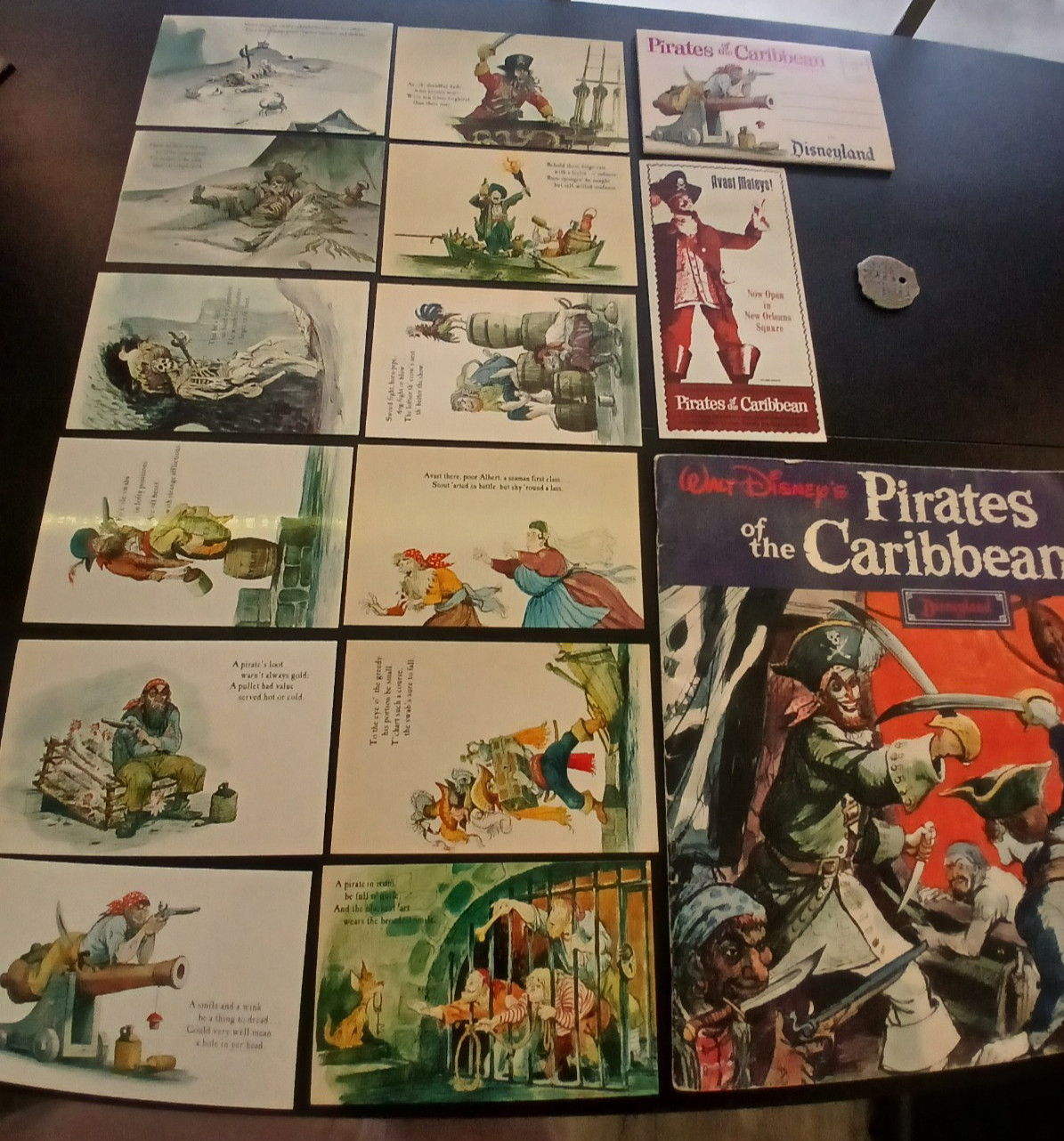 ULTIMATE Disneyland Pirates of the Caribbean collection ephemera souveniers