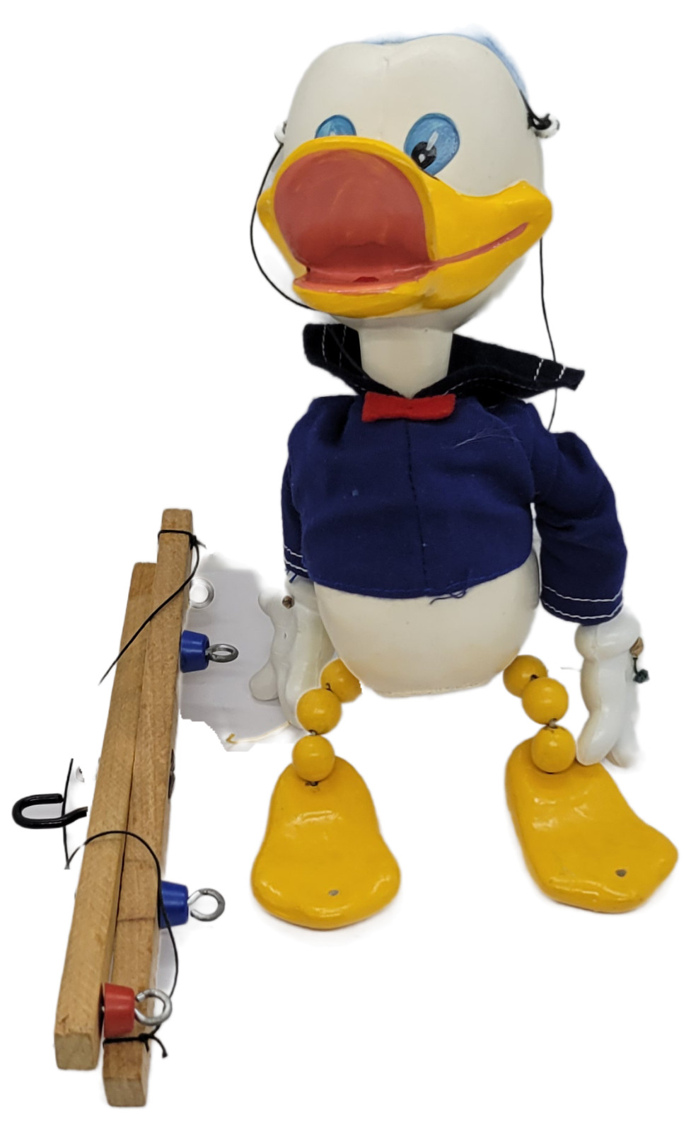 Vintage Pelham Puppets Walt Disney Donald Duck Standard Puppet Made in England