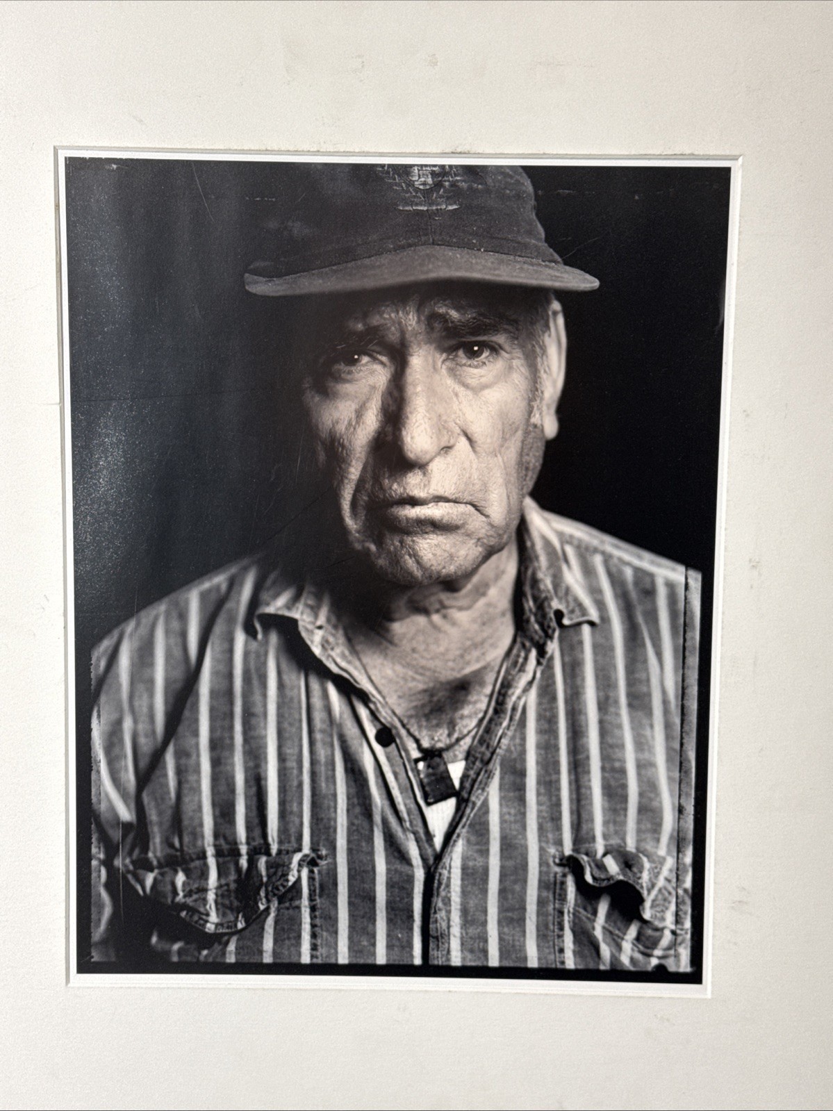 Ralph Gibson Photo Print Stanburg Gallery NYC Vintage B&W Portrait 14x11