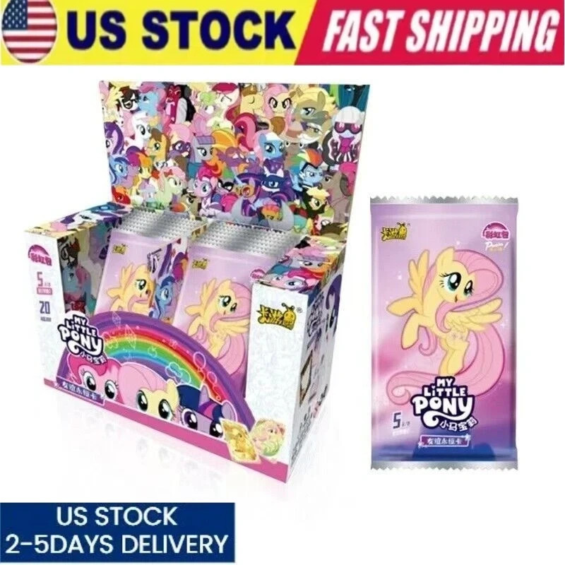 Kayou My Little Pony Friendship Anime Collection Trading Card Box Wave 3 USStock