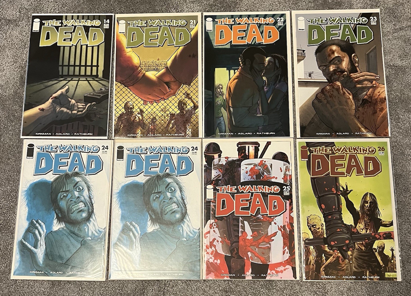 The Walking Dead #14, 21-26, 28-37 (2004-2007) Comic Lot Of 18