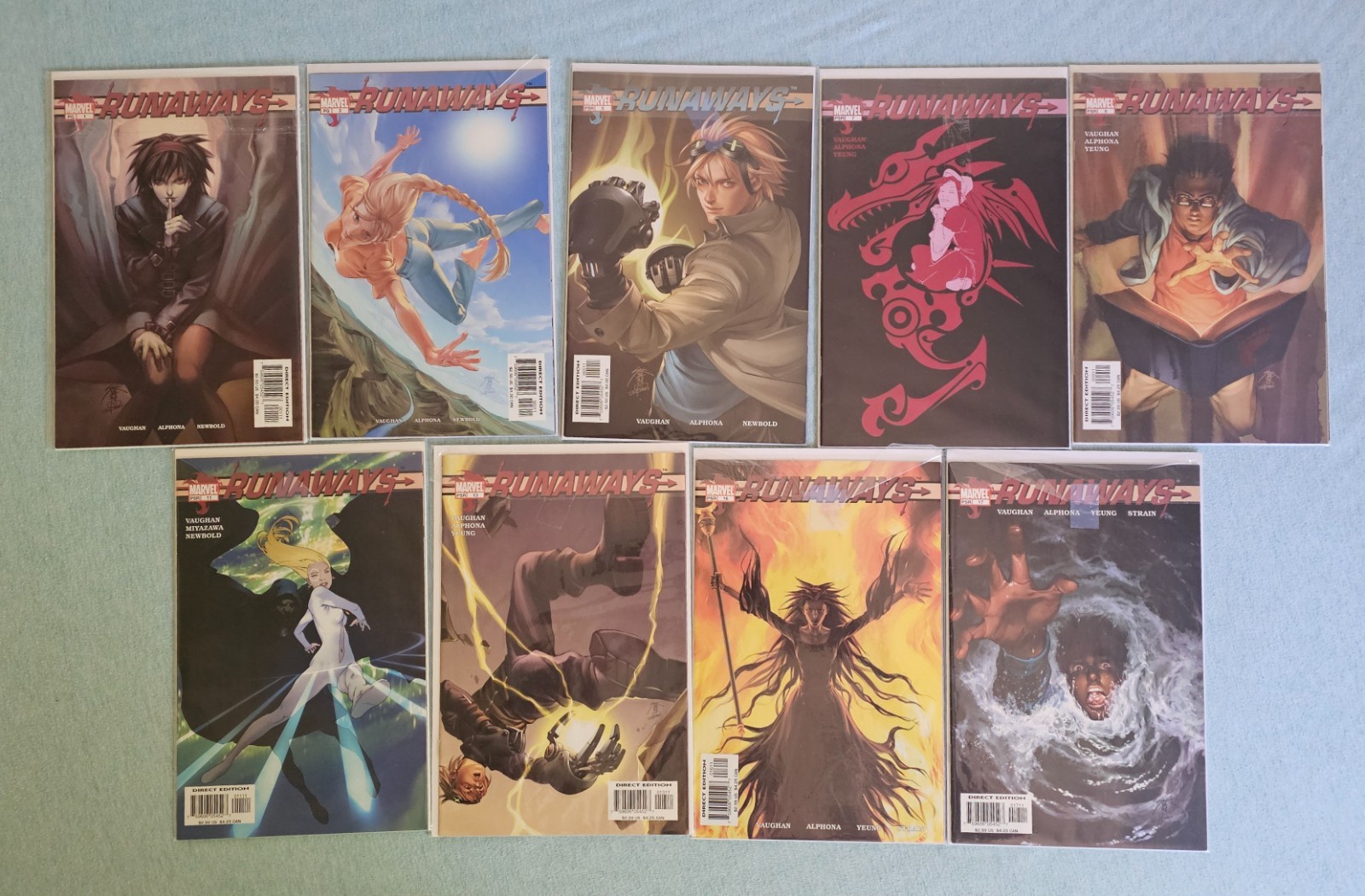 RUNAWAYS VOLUME 1 # 1-18 FULL RUN + VOLUME 2 # 1-30 FULL RUN + MORE