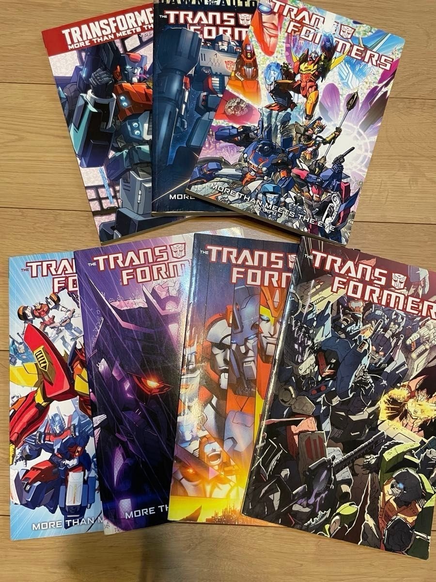 Transformers More Than Meets the Eye Vol 1-7 English TPB Set Vol 2 Loose Pages
