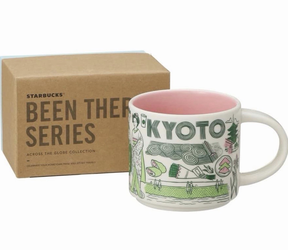 STARBUCKS JAPAN Kyoto Been There Coffee Mug Series 14oz ( 414 ml) NEW IN BOX