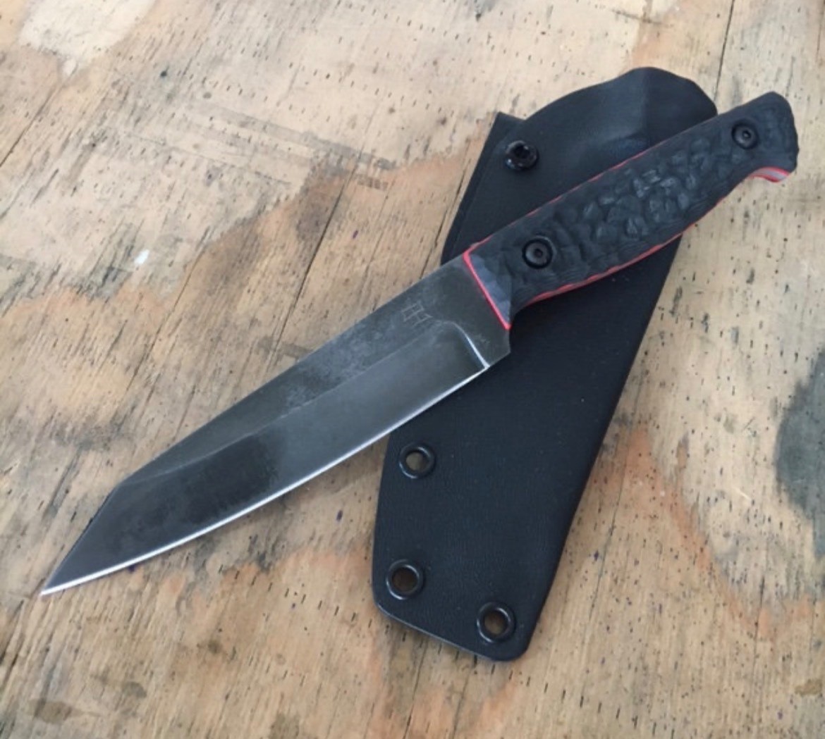 Super SALE Blue Wasp knives USA custom handmade outdoors hunting knife, EDC
