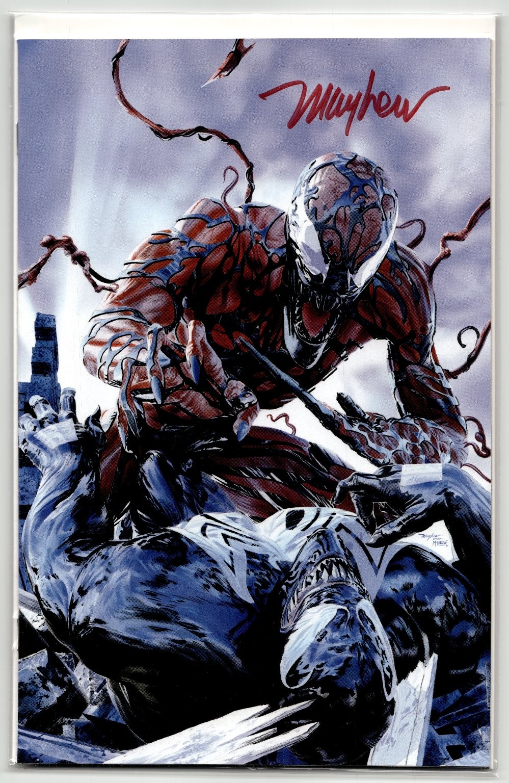 Web of Venom Carnage Born #1  Signed Mike Mayhew Variant