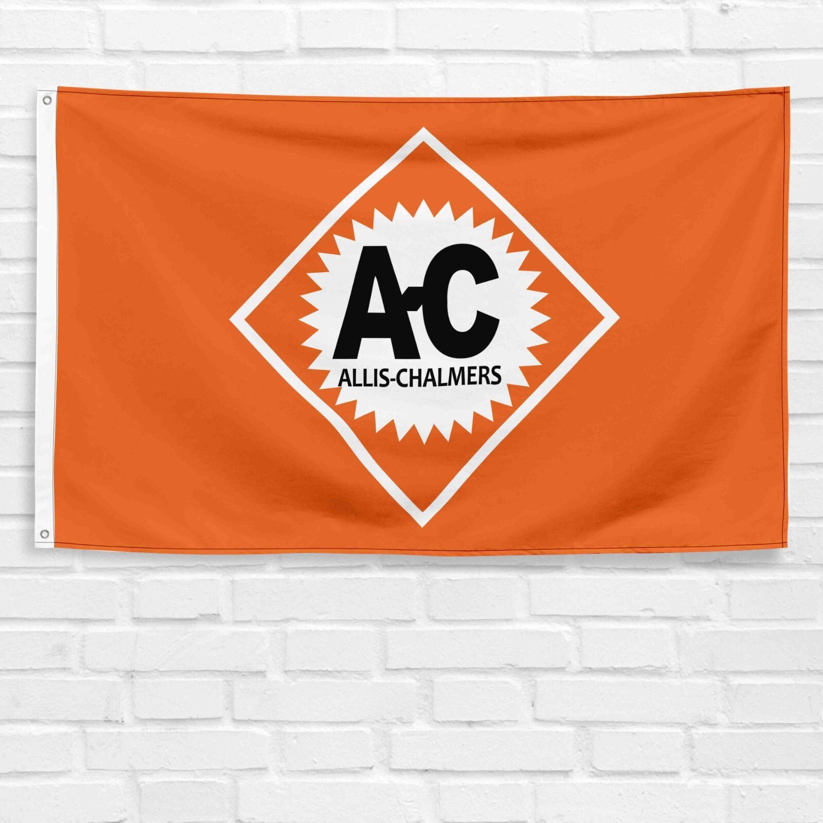 Allis-Chalmers 3x5 ft Flag Antique Tractor Farm Equipment Barn Garage Banner
