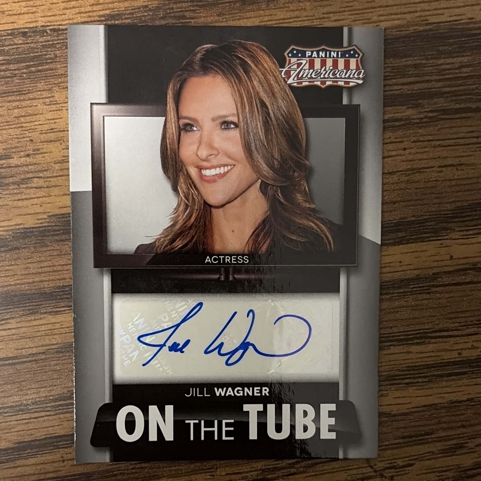 Panini 2015 Panini Americana Jill Wagner On the Tube Autograph Insert MS-JWA