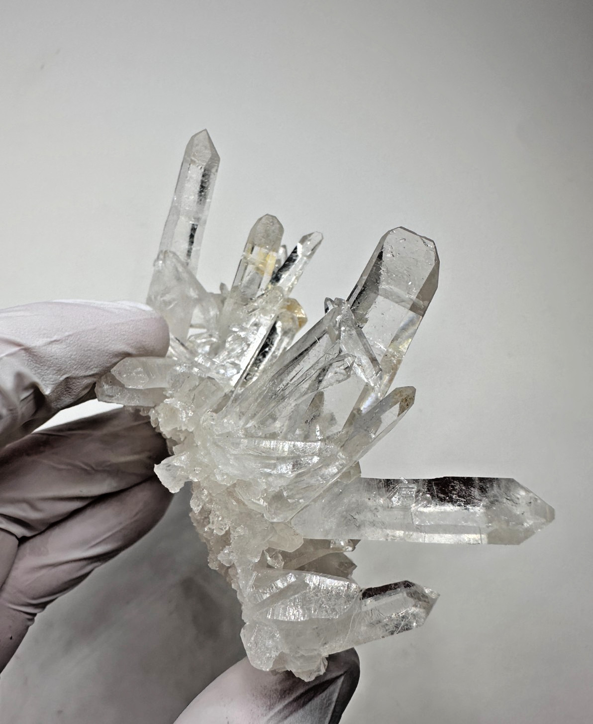 Top Quality Large Clear Arkansas Quartz Crystal Cluster
