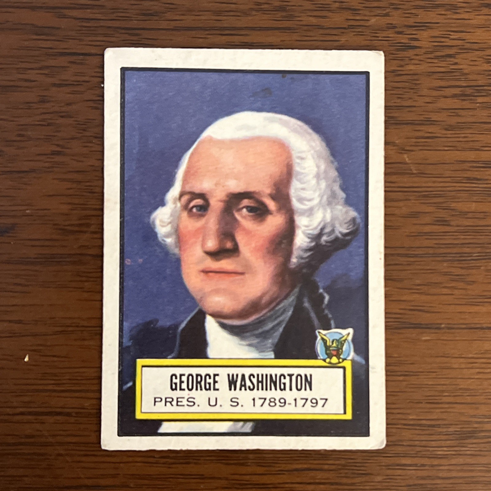 VINTAGE 1952 Topps Look N See - #9 GEORGE WASHINGTON - CLEAN VINTAGE 1952 Topps Look N See - #9 GEORGE WASHINGTON - CLEAN