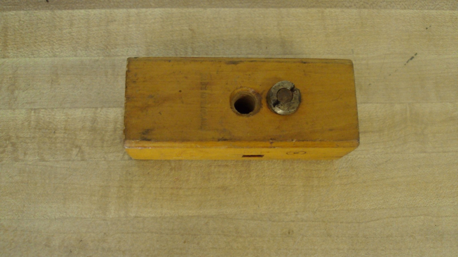 Vintage Marples Wood Screw Box 3/8\