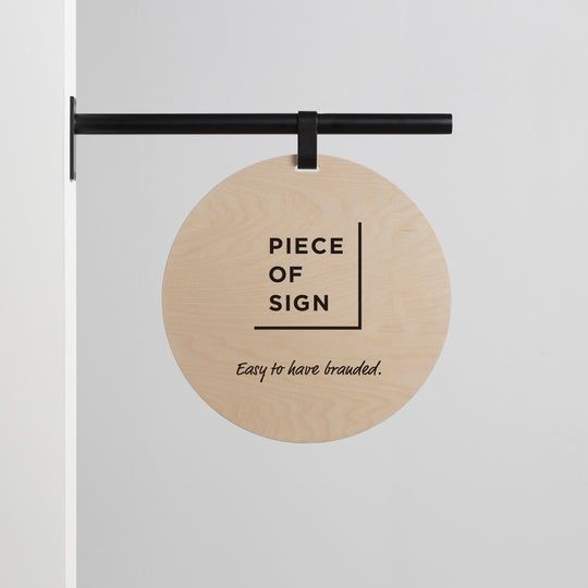 Custom Blade Sign – Double Sided Outdoor Wall Mounted Business Logo Sign