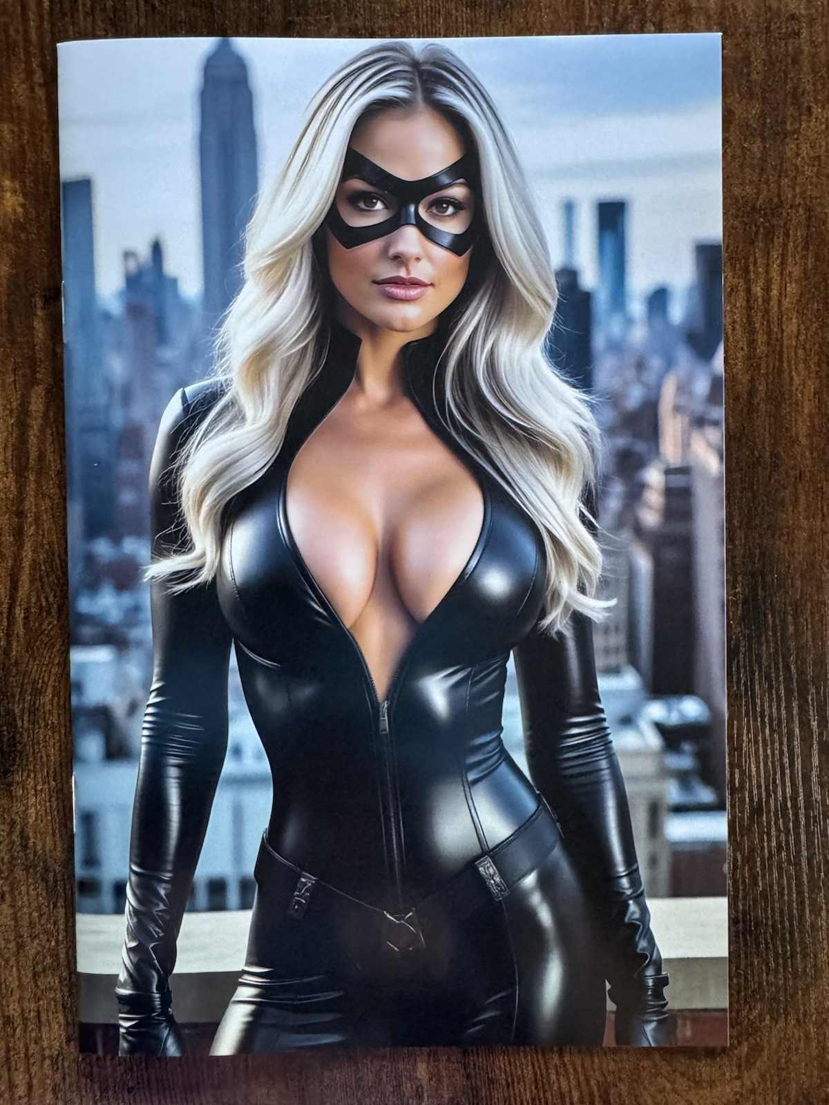 Key Comics #3 Black Cat Inspired Risqué Virgin Variant Exclusive Collector Cover