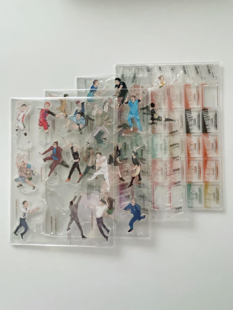 Haikyuu 10th Chronicle Acrylic Figure Set 3 BANDAI