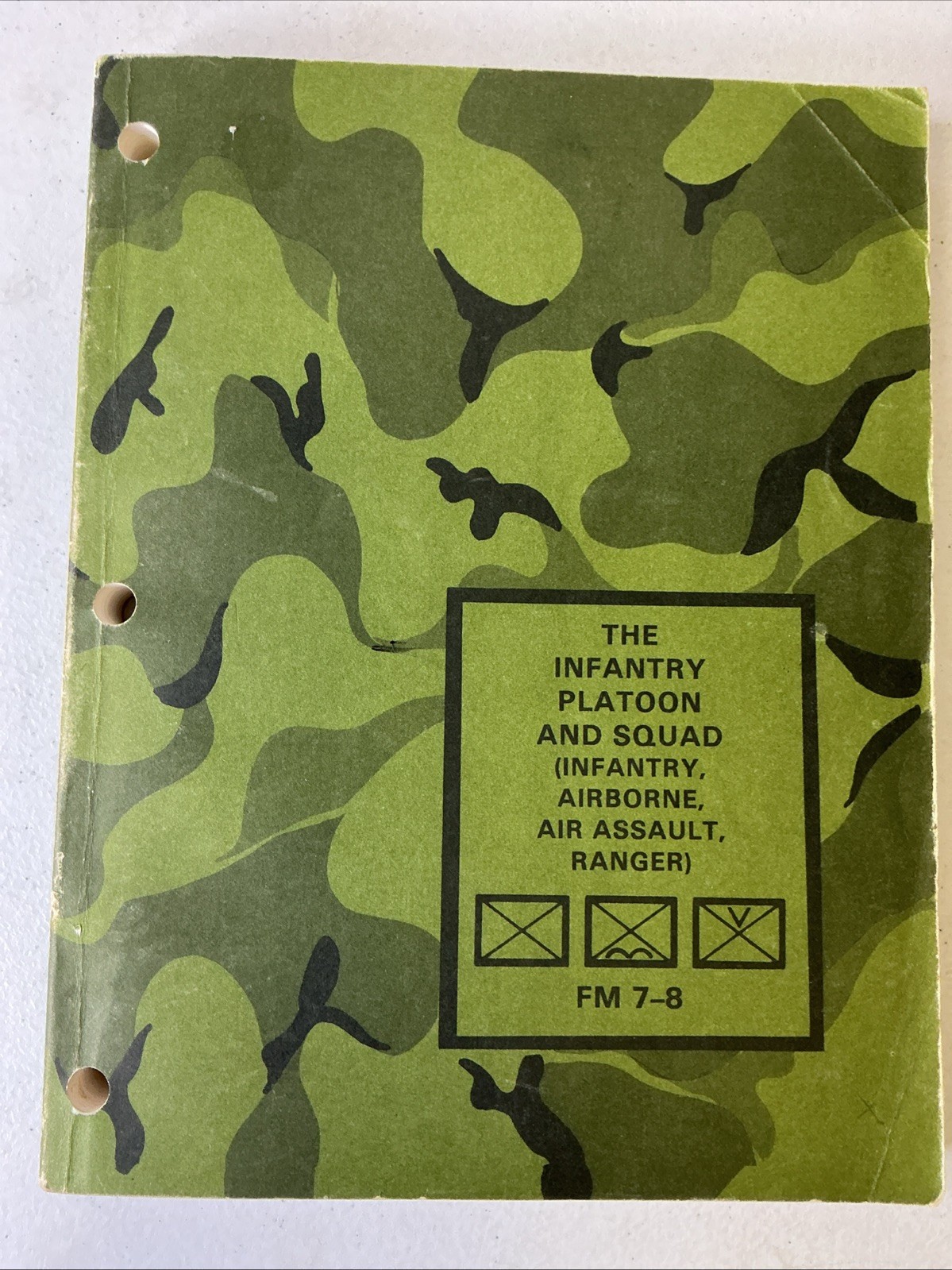Infantry Platoon And Squad (Airborne And Assault Ranger) FM 7-8 1980