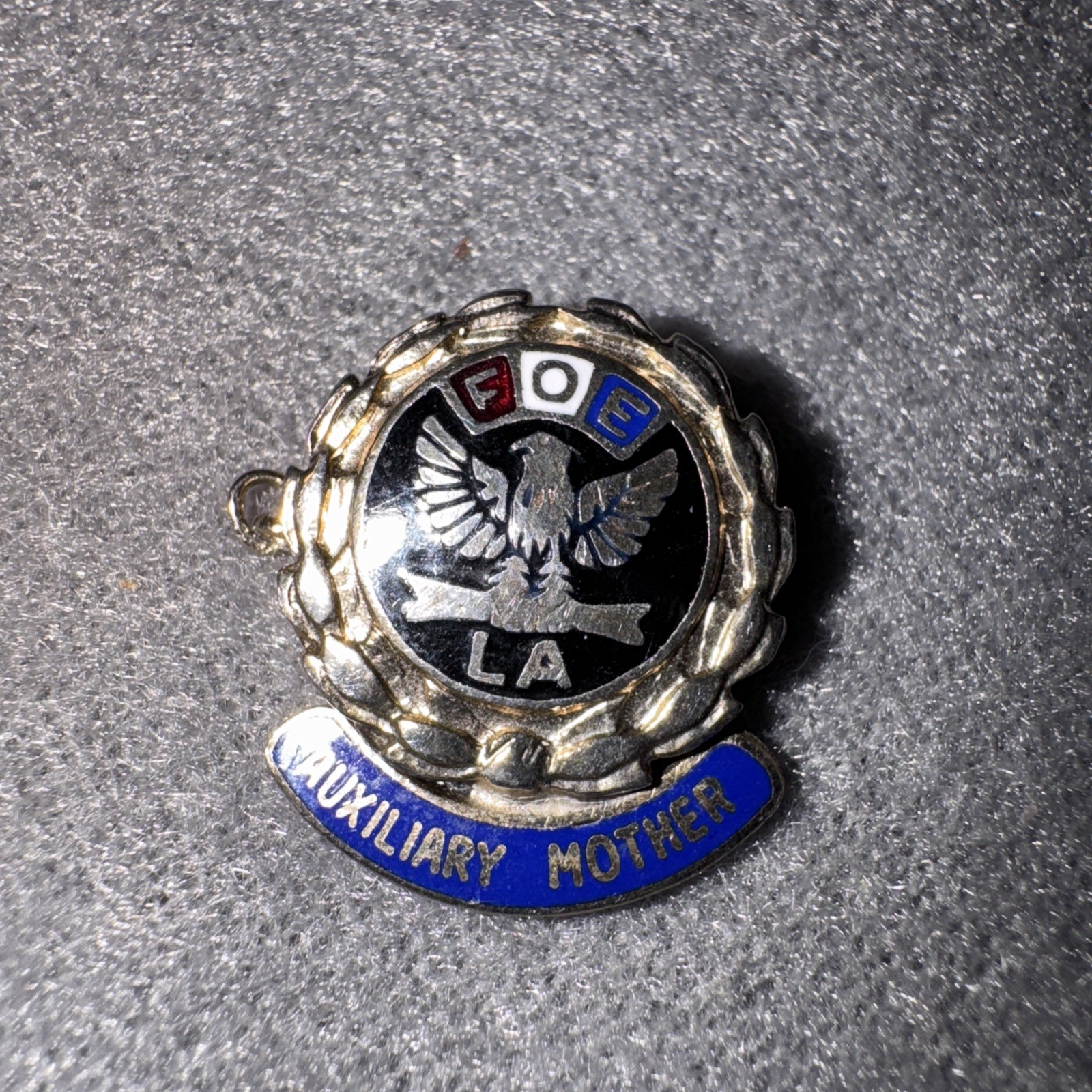 Vintage FOE Fraternal Order of Eagles Grand Aerie Ladies Auxiliary Mother Pin