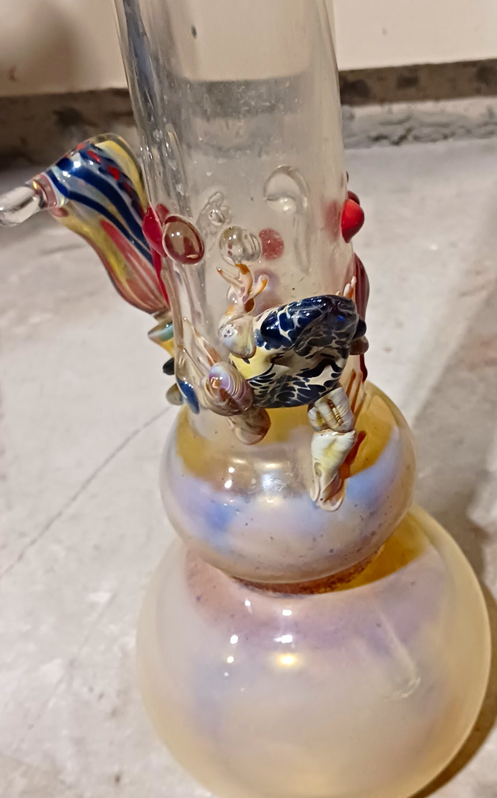 Handmade Glass Water Pipe Bong pre-op jerome baker design 