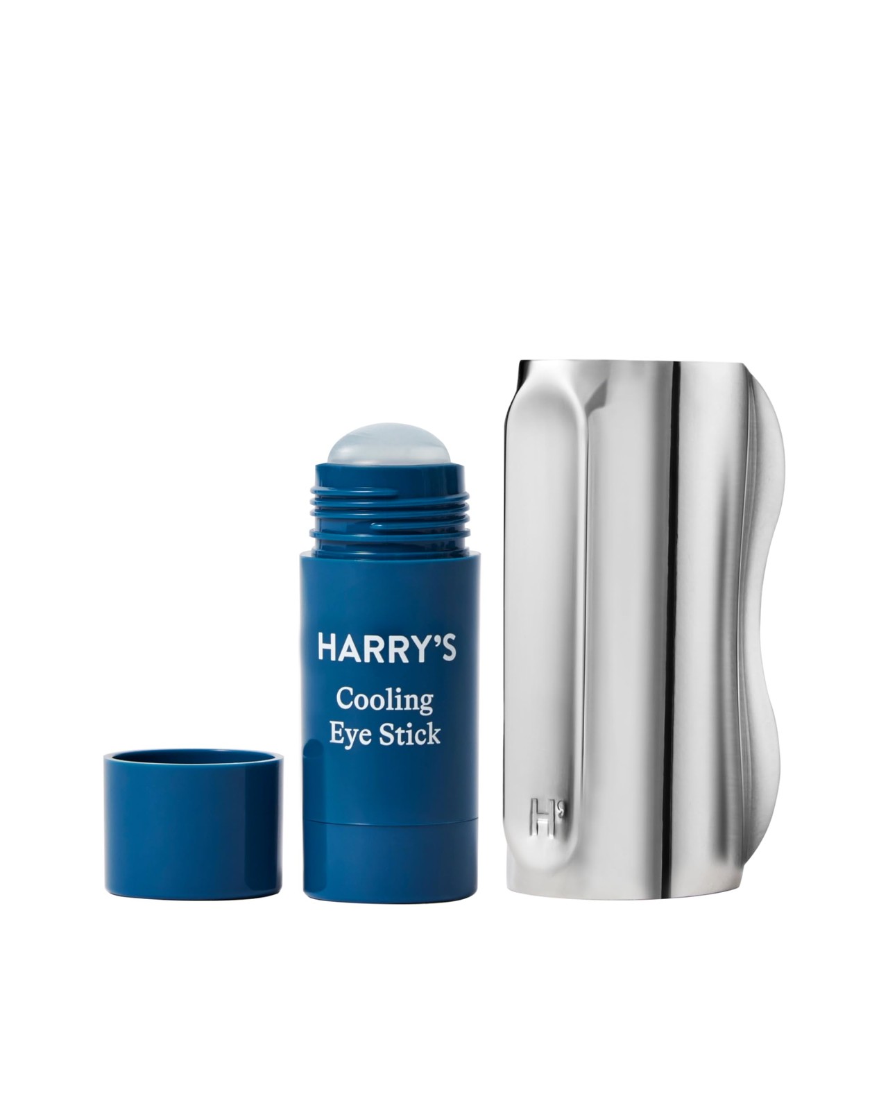 Harry'S Harrys Cooling Eye Kit For Men - Gua Sha Depuffing Facial Massage Tool