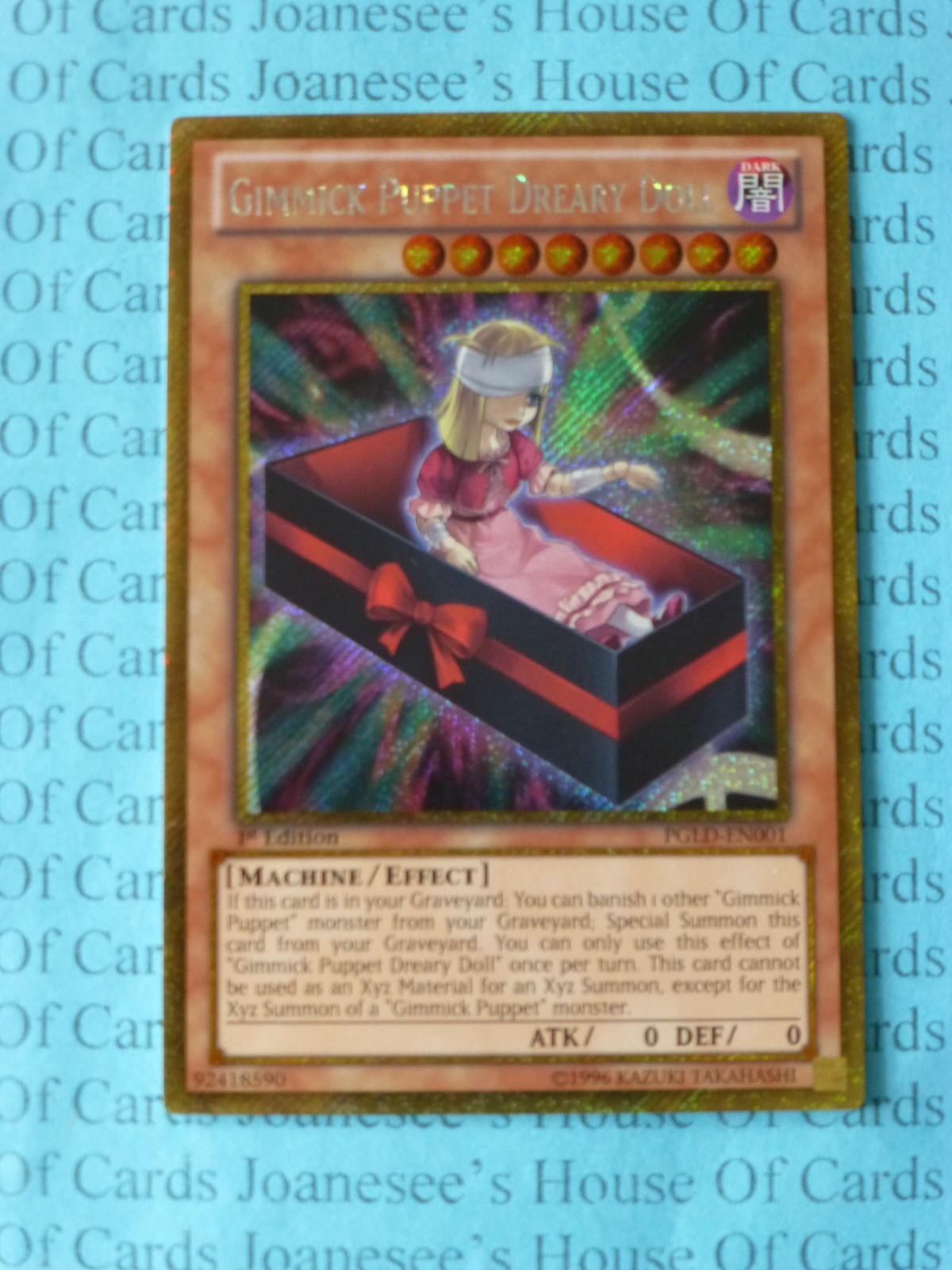 Yu-Gi-Oh Premium Gold PGLD 1st Edition Single Card Selection New