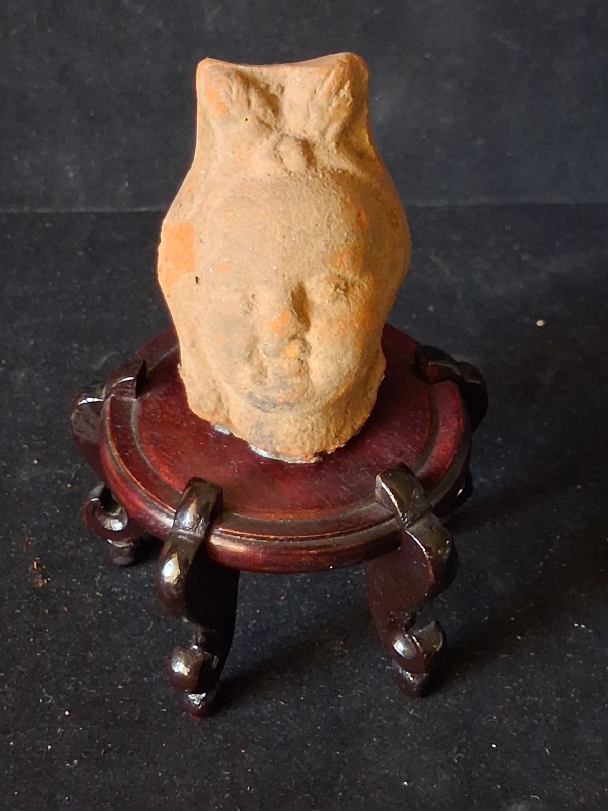 Ancient Chinese Tang Dynasty Terracotta Pottery Head Figurine Lady Mingqi  4