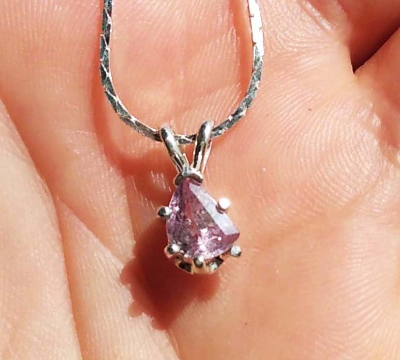 19thC Antique 1½ct Rose Sapphire+Pendant: Medieval Pope Innocent Constantinople