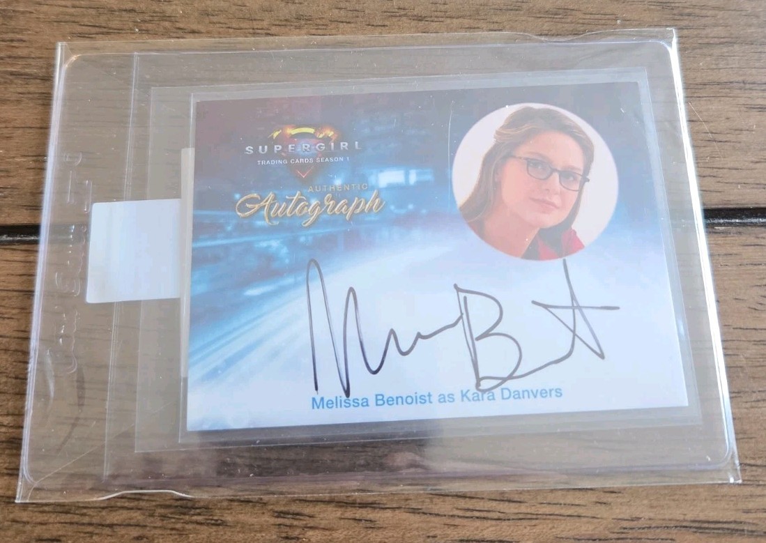 Melissa Benoist as Kara Danvers Cryptozoic Supergirl Season 1 Auto Autograph SP