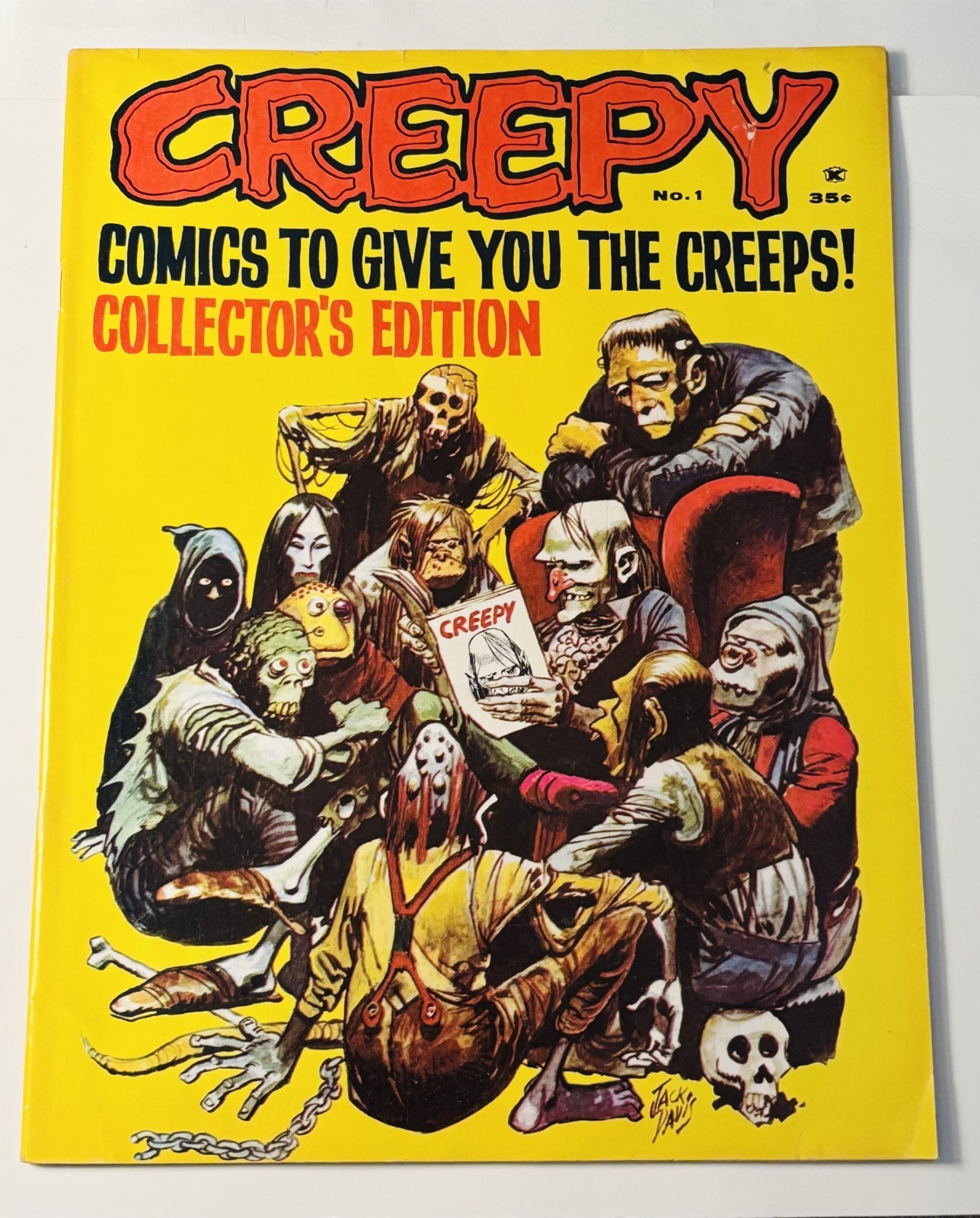 Creepy #1 Magazine Key Issue 1st Appearance Uncle Creepy (1964) Creepy #1 Magazine Key Issue 1st Appearance Uncle Creepy (1964)
