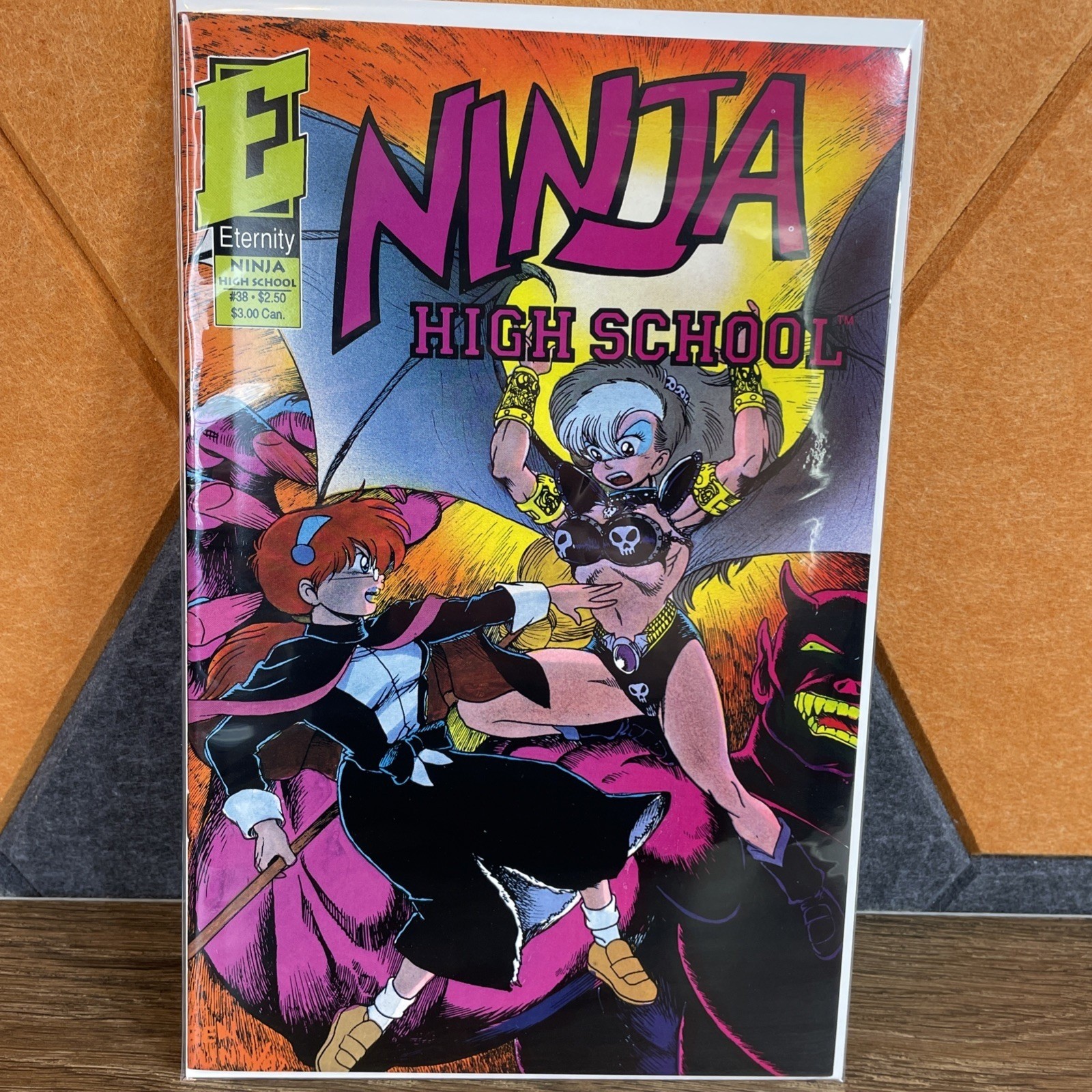 Ninja High School 38 Eternity Comics May 1993 Ben Dunn Malibu Comics