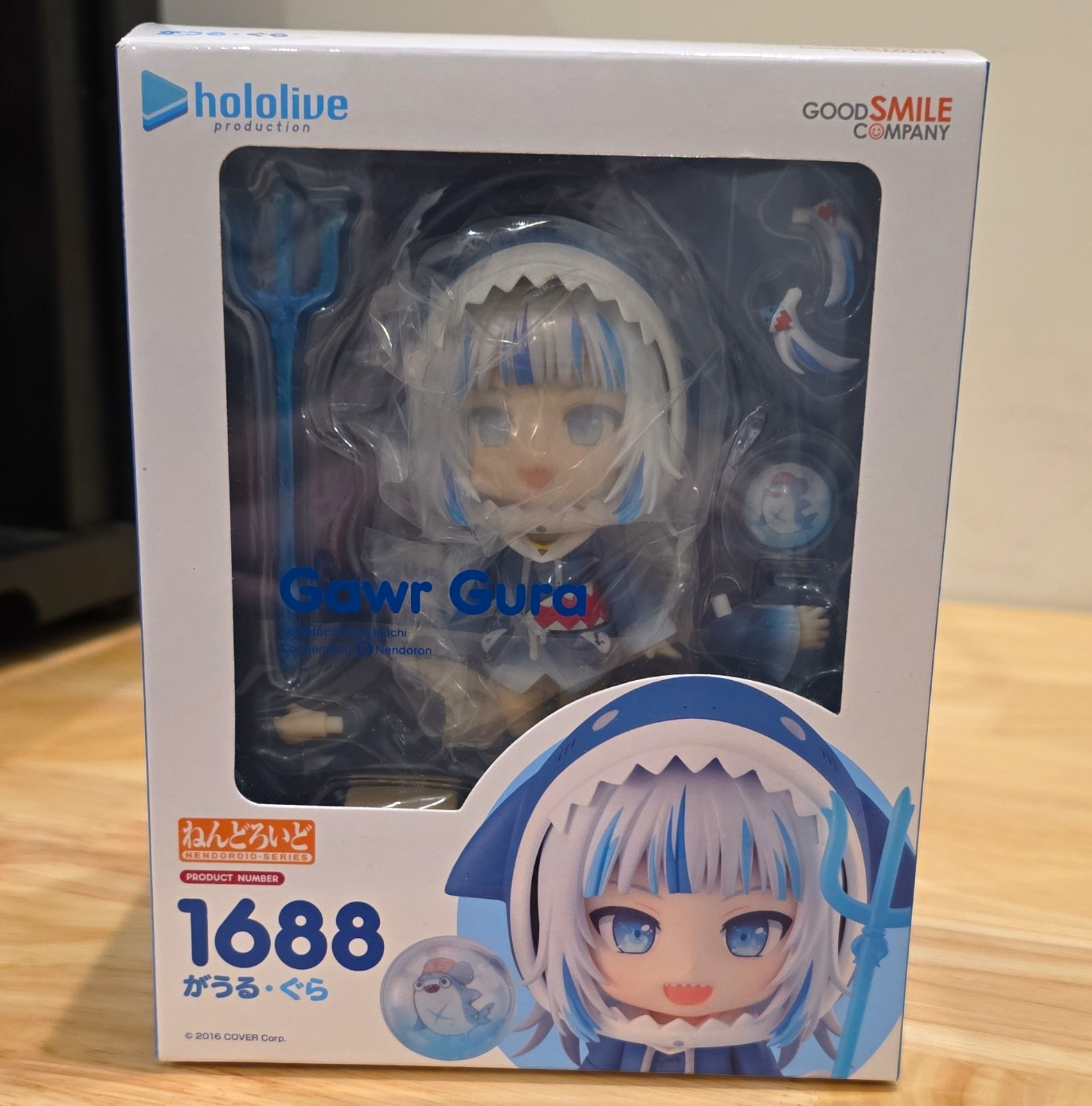 Good Smile Company Nendoroid 1688 Gawr Gura hololive production Figure