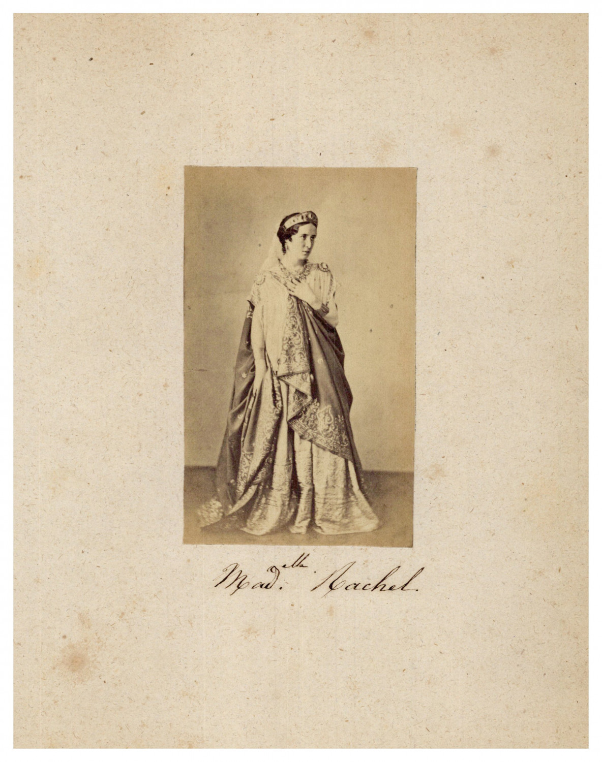 Mayer Brothers and Pierson, Elisa Rachel Felix, known as Rachel, stage actress, Ti