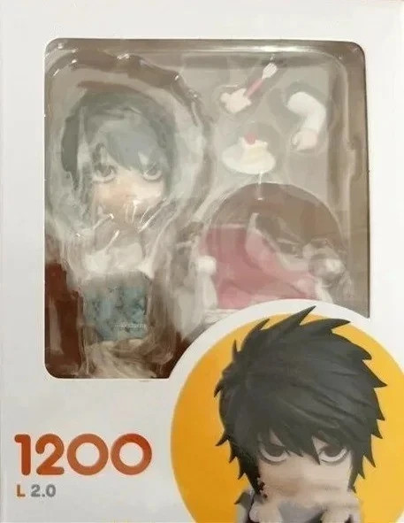 10CM Death Note Nendoroid L 2.0 1200 Lawliet PVC Anime Action Figure NEW--