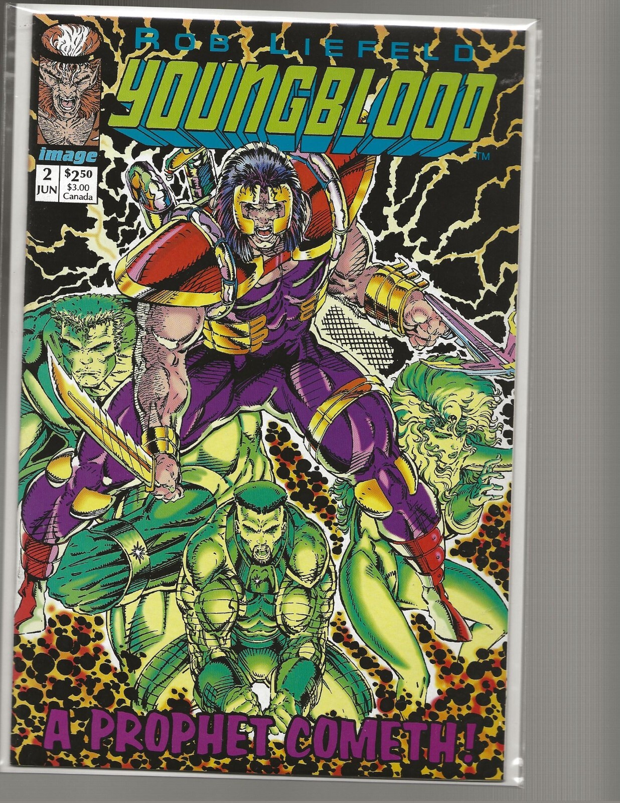Youngblood #2 ~ NEAR MINT- MINT 1992 Image Comics NICE