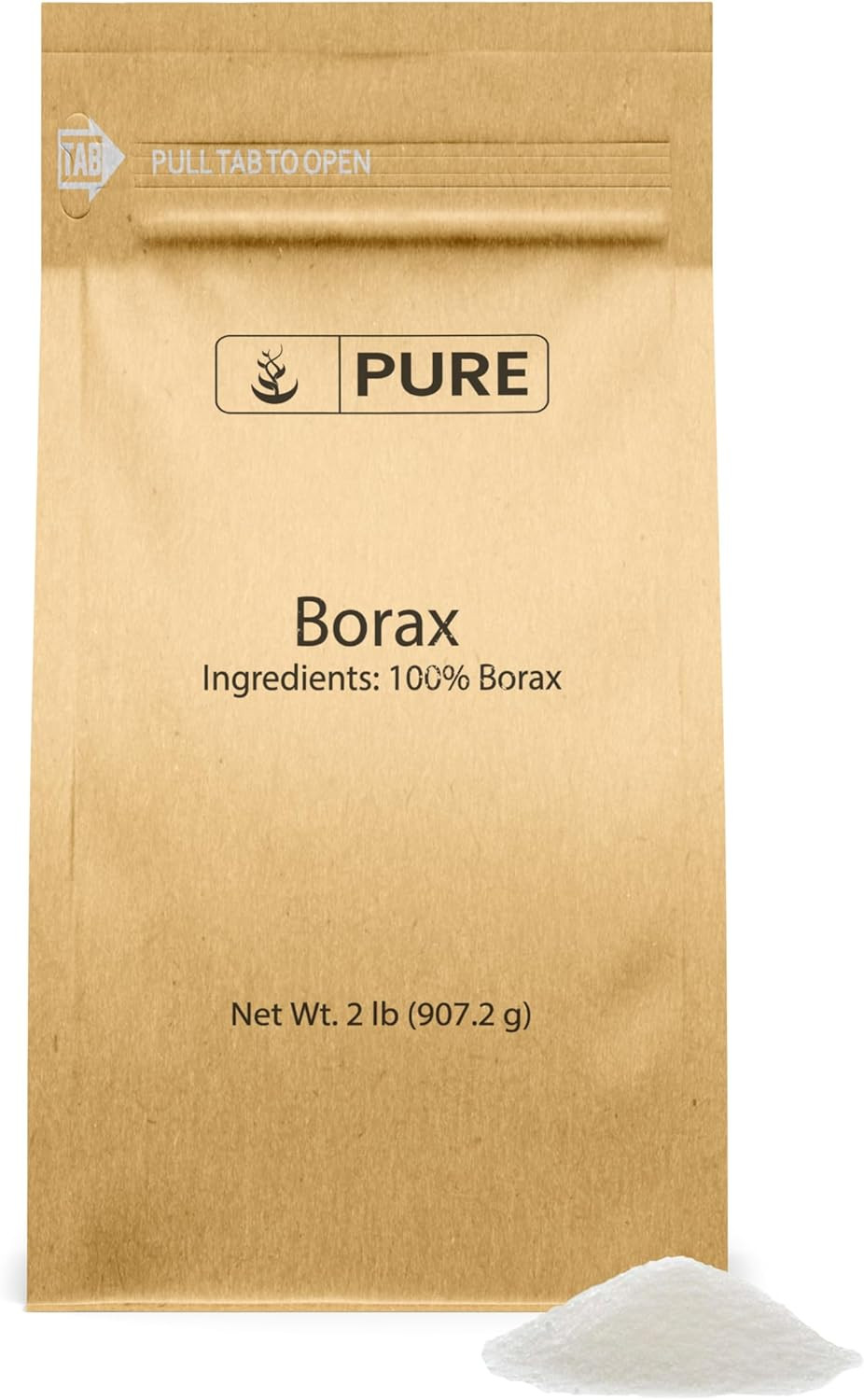 Borax Powder (2 Lb) Sodium Borate, Multipurpose Cleaning Agent, Ideal Slime Ingr Borax Powder (2 Lb) Sodium Borate, Multipurpose Cleaning Agent, Ideal Slime Ingr
