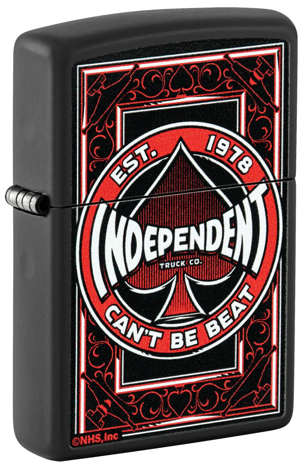 Zippo Independent Trucks Design Black Matte Color Image 46308