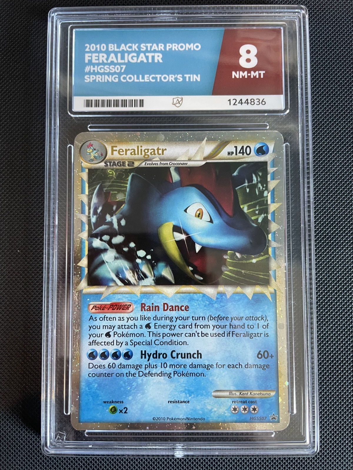 Pokemon Feraligatr Prime HGSS07 ACE 8