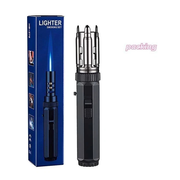 Spray Gun Lighter High Temp Welding Torch Direct Blowing Gas Windproof Lighter