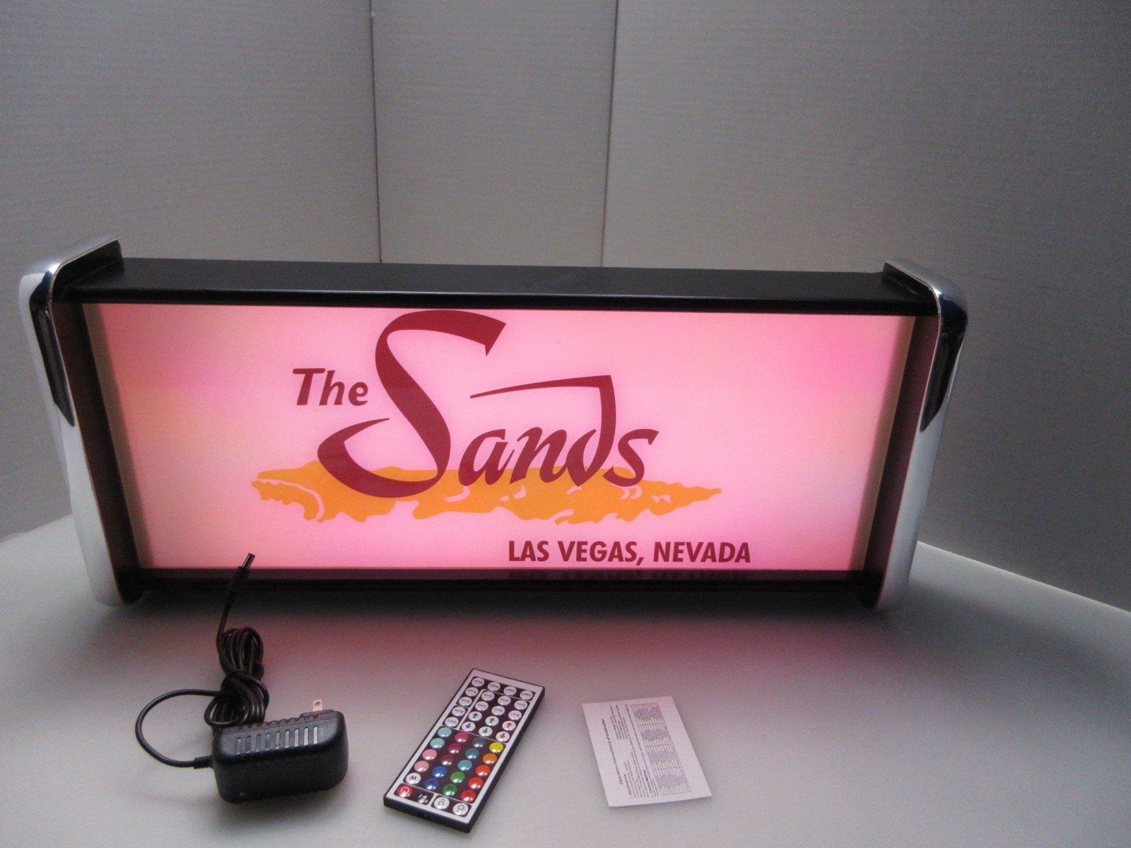 The Sands Casino LED Display lighted sign lightbox Wall hanging Light
