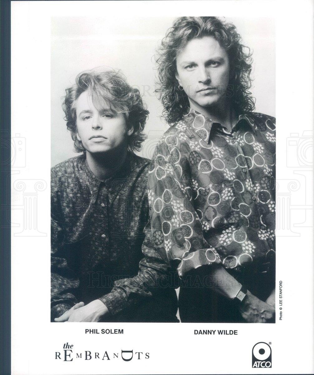 1993 Press Photo Musicians The Rembrandts Phil Solem, Danny Wilde - rkf16925