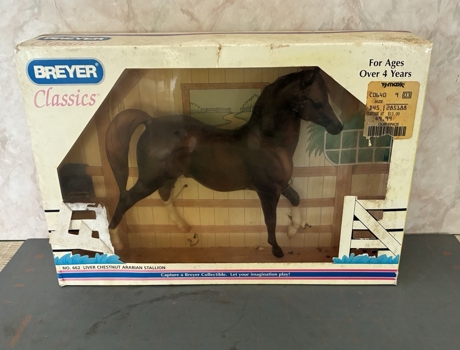 Breyer Classics No. 662 Liver Chestnut Arabian Stallion New Still In Box NIB