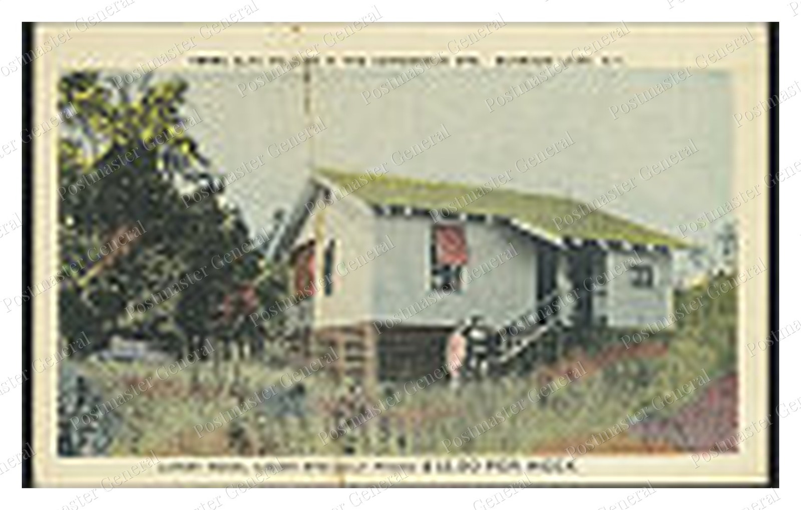 Schroon Lake Terra Alta Cabins Standard Postcard COPY RPPC